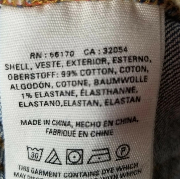 Pilcro and the Letterpress Red Stripe Relaxed Straight Jeans 28 - Picture 9 of 9